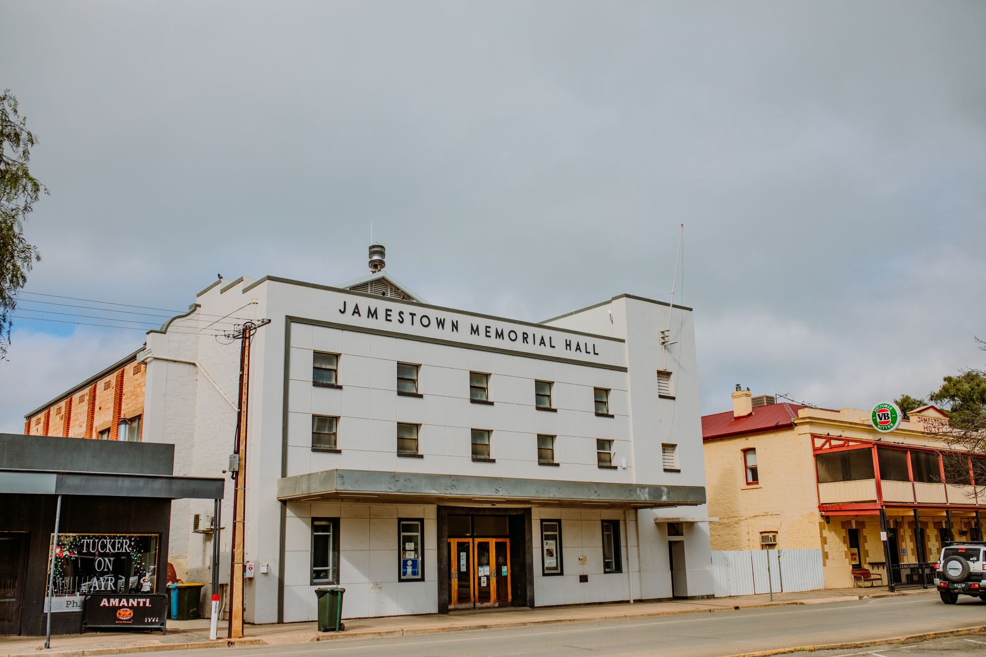 Jamestown Hall Outside